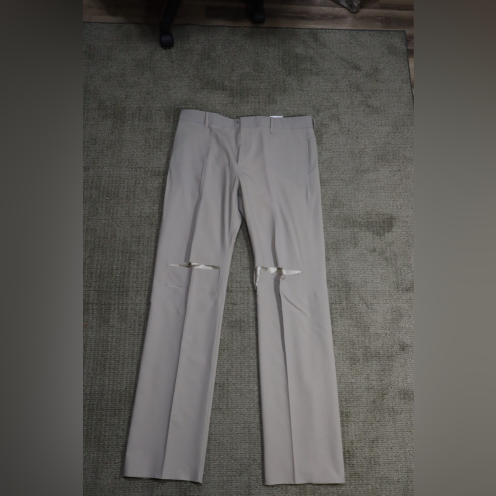 Givenchy destroyed dress trousers